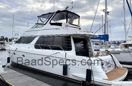 Carver 530 Voyager Pilothouse tekniske specifikationer og anmeldelser